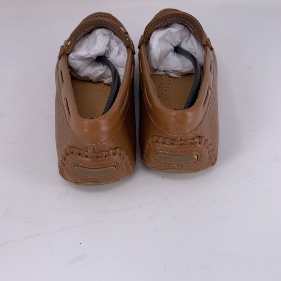 Rockport Bayview CI5125 Loafers Women's 5 Brown Leather Casual Moc Slip On S0563 - Picture 5 of 10